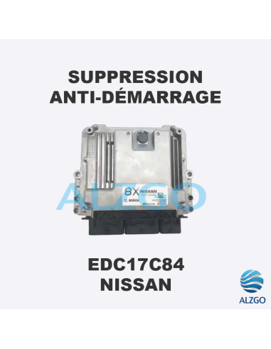 SUPPRESSION ANTI DEMARRAGE EDC17C84 NISSAN