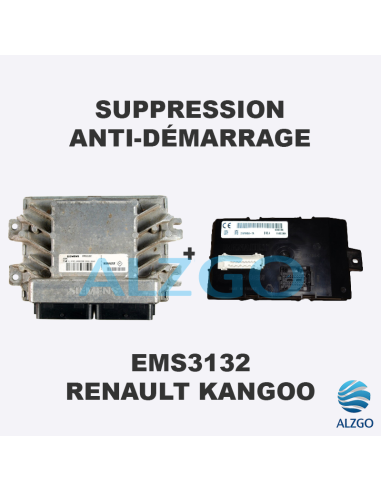 SUPPRESSION ANTI DEMARRAGE EMS3132 RENAULT KANGOO