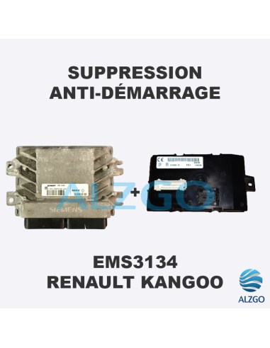 SUPPRESSION ANTI DEMARRAGE EMS3134 RENAULT KANGOO