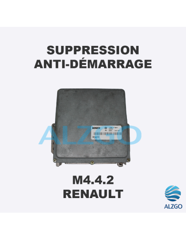 SUPPRESSION ANTI DEMARRAGE M4.4.2 RENAULT