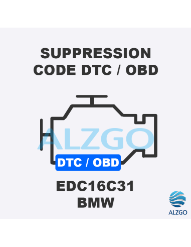 FORFAIT SUPPRESSION CODE DTC/OBD BMW EDC16C31