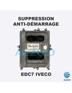 SUPPRESSION ANTI DEMARRAGE EDC7 IVECO