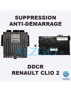 SUPPRESSION ANTI DEMARRAGE DDCR RENAULT CLIO 2