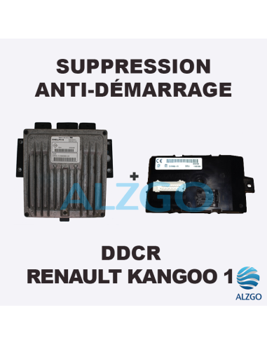 SUPPRESSION ANTI DEMARRAGE RENAULT DDCR KANGOO 1