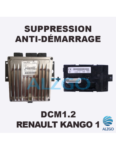 SUPPRESSION ANTI DEMARRAGE RENAULT DCM1.2 KANGOO 1