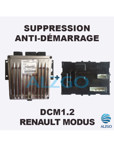 SUPPRESSION ANTI DEMARRAGE RENAULT DCM1.2 MODUS