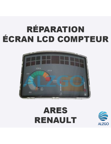 REPARATION ECRAN LCD COMPTEUR RENAULT ARES