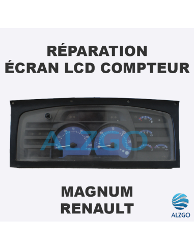 REPARATION ECRAN LCD COMPTEUR RENAULT MAGNUM