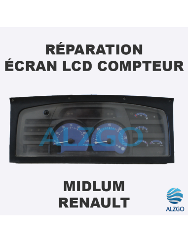 REPARATION ECRAN LCD COMPTEUR RENAULT MIDLUM