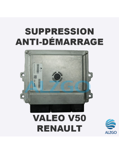 SUPPRESSION ANTI DEMARRAGE VALEO V50 RENAULT