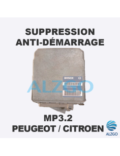 SUPPRESSION ANTI DEMARRAGE MP3.2 PEUGEOT / CITROEN