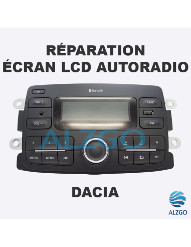 REPARATION ECRAN LCD AUTORADIO DACIA