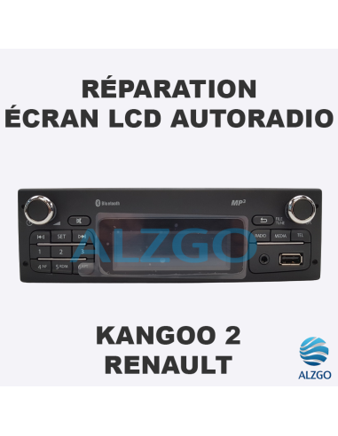 REPARATION ECRAN LCD AUTORADIO RENAULT KANGOO 2