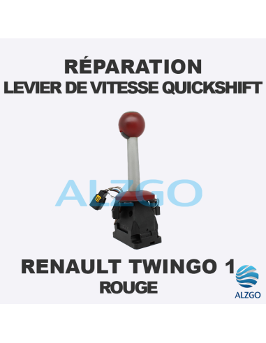 REPARATION LEVIER DE VITESSE QUICKSHIFT RENAULT TWINGO 1 ROUGE