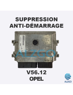 SUPPRESSION ANTI DEMARRAGE V56.12 OPEL