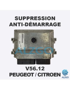 SUPPRESSION ANTI DEMARRAGE V56.12 PEUGEOT / CITROEN