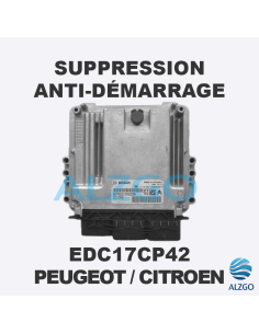 SUPPRESSION ANTI DEMARRAGE EDC17CP42 PEUGEOT / CITROEN