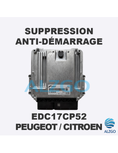 SUPPRESSION ANTI DEMARRAGE EDC17CP52 PEUGEOT / CITROEN