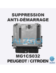 SUPPRESSION ANTI DEMARRAGE MG1CS032 PEUGEOT / CITROEN