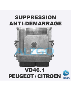 SUPPRESSION ANTI DEMARRAGE VD46.1 PEUGEOT / CITROEN