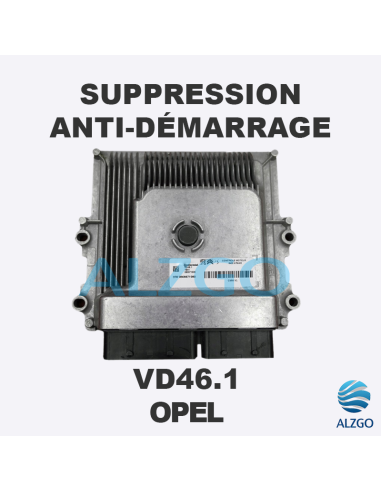 SUPPRESSION ANTI DEMARRAGE VD46.1 OPEL