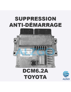 SUPPRESSION ANTI DEMARRAGE DCM6.2A TOYOTA