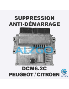 SUPPRESSION ANTI DEMARRAGE DCM6.2C PEUGEOT / CITROEN