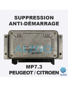 SUPPRESSION ANTI DEMARRAGE MP7.3 PEUGEOT / CITROEN