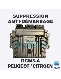 SUPPRESSION ANTI DEMARRAGE DCM3.4 PEUGEOT / CITROEN