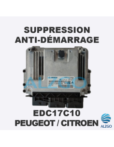 SUPPRESSION ANTI DEMARRAGE EDC17C10 PEUGEOT / CITROEN