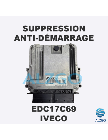 SUPPRESSION ANTI DEMARRAGE EDC17C69 IVECO