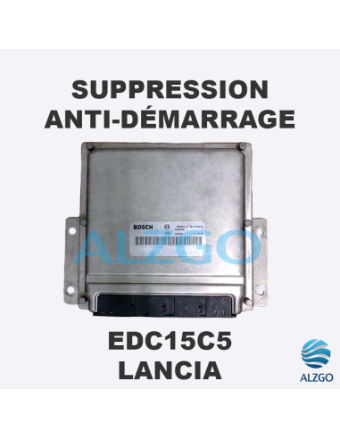 SUPPRESSION ANTI DEMARRAGE EDC15C5 LANCIA