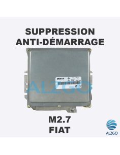 SUPPRESSION ANTI DEMARRAGE M2.7 FIAT