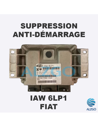 SUPPRESSION ANTI DEMARRAGE IAW 6LP1 FIAT