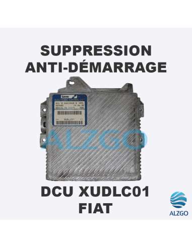 SUPPRESSION ANTI DEMARRAGE DCU XUDLC01 FIAT