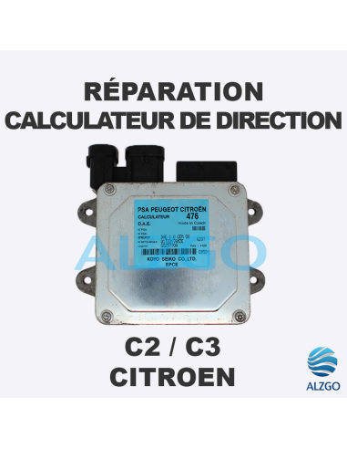 FORFAIT REPARATION CALCULATEUR DE DIRECTION CITROEN C2 / C3