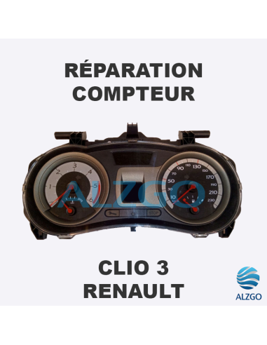 FORFAIT REPARATION COMPTEUR RENAULT CLIO 3