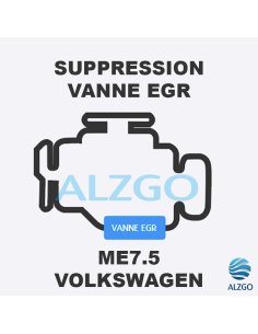 FORFAIT SUPPRESSION VANNE EGR VOLKSWAGEN ME7.5