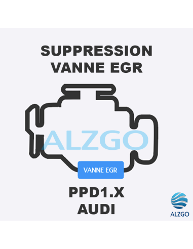 FORFAIT SUPPRESSION VANNE EGR AUDI PPD1.X