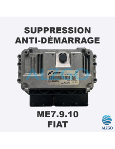 SUPPRESSION ANTI DEMARRAGE ME7.9.10 FIAT