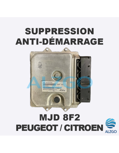 SUPPRESSION ANTI DEMARRAGE MJD 8F2 PEUGEOT / CITROEN