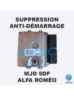 SUPPRESSION ANTI DEMARRAGE MJD 9DF ALFA ROMEO