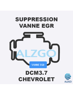 FORFAIT SUPPRESSION VANNE EGR CHEVROLET DCM3.7