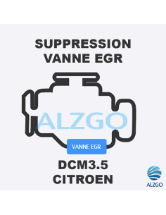 FORFAIT SUPPRESSION VANNE EGR CITROEN DCM3.5