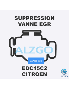 FORFAIT SUPPRESSION VANNE EGR CITROEN EDC15C2