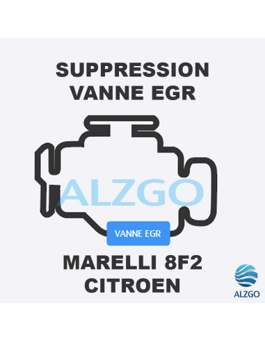 FORFAIT SUPPRESSION VANNE EGR CITROEN MARELLI 8F2
