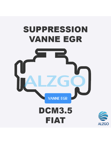 FORFAIT SUPPRESSION VANNE EGR FIAT DCM3.5