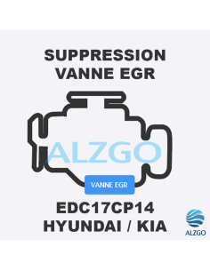 FORFAIT SUPPRESSION VANNE EGR HYUNDAI/KIA EDC17CP14