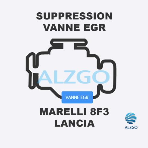 FORFAIT SUPPRESSION VANNE EGR LANCIA MARELLI 8F3