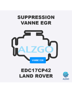 FORFAIT SUPPRESSION VANNE EGR LAND ROVER EDC17CP42